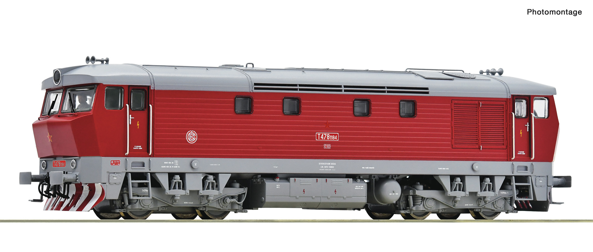 Roco 7310028 - H0 - Diesellok T 478, CSD, Ep. IV-V - DC-Sound